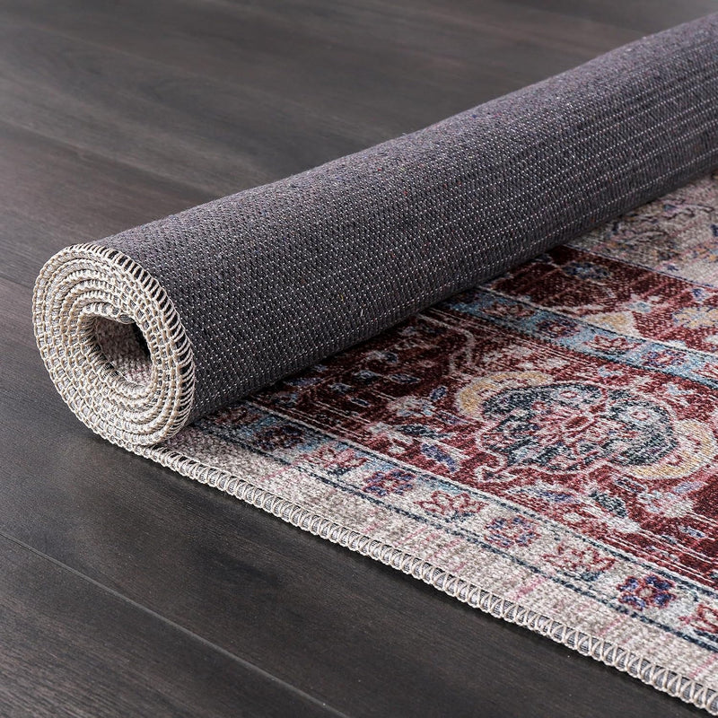 Rugs Living Room Washable Rug Area Non-Slip Carpet
