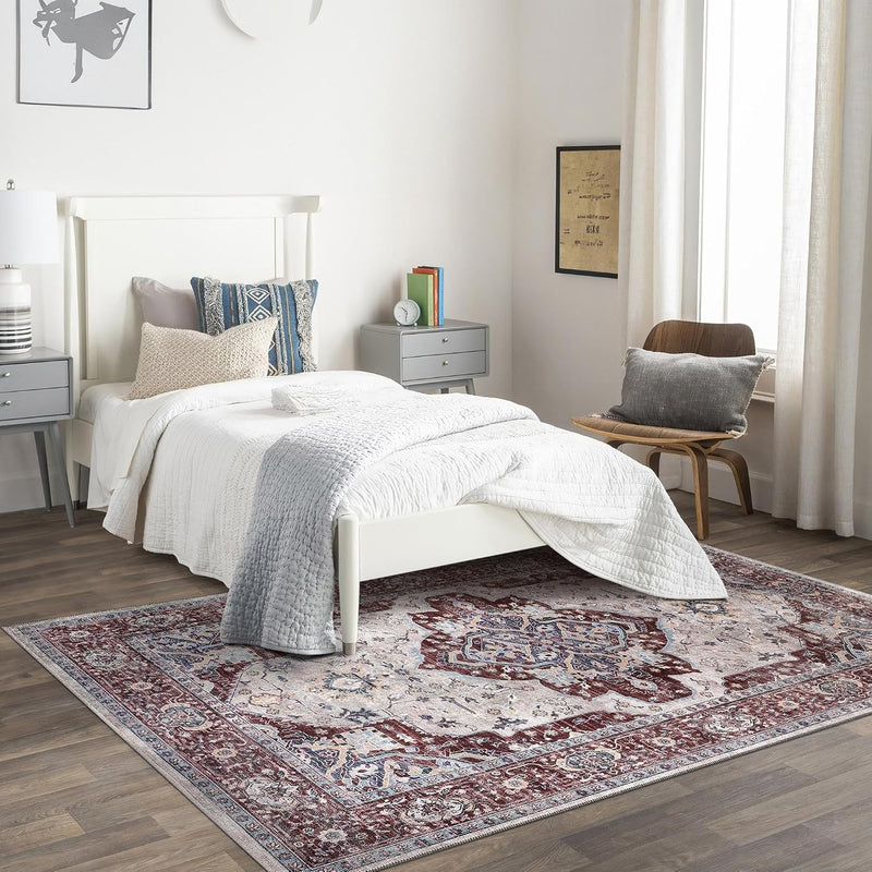Rugs Living Room Washable Rug Area Non-Slip Carpet