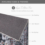 Rugs Living Room Washable Rug Area Non-Slip Carpet