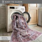 Rugs Living Room Washable Rug Area Non-Slip Carpet