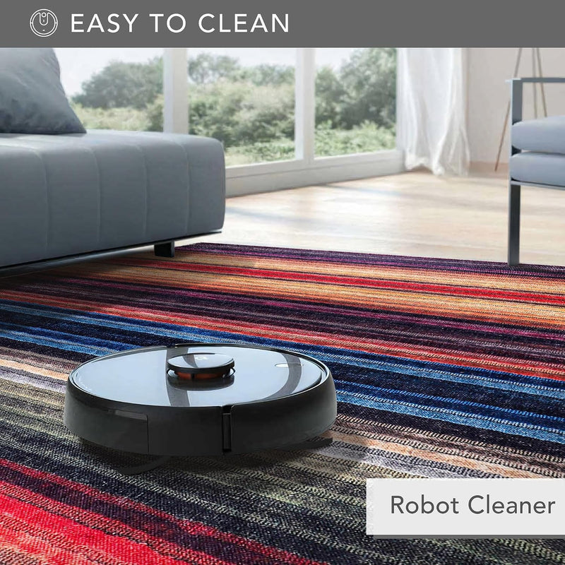 Rugs for Living Room Washable Rug Area Non-Slip Carpet