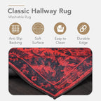 Rugs Living Room Washable Rug Area Non-Slip Carpet