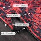 Rugs Living Room Washable Rug Area Non-Slip Carpet
