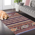 Rugs for Living Room Washable Rug Area Non-Slip Carpet