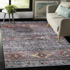 Blue Red Rug
