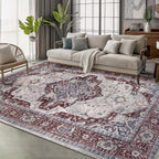 Rugs Living Room Washable Rug Area Non-Slip Carpet
