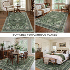 Rugs Living Room Washable Large Rug