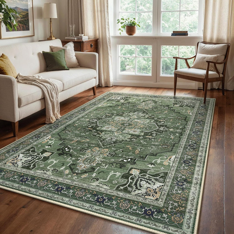 Rugs Living Room Washable Large Rug