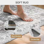 Rugs Living Room Washable Short Pilenon Slip