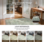 Rugs Living Room Washable Short Pilenon Slip