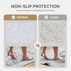 Rugs Living Room Washable Short Pilenon Slip