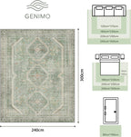 Rugs Living Room Washable Short Pilenon Slip