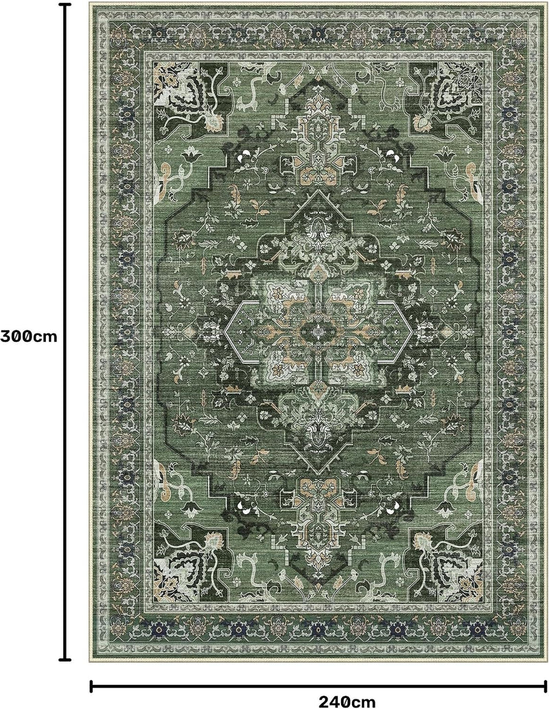 Rugs Living Room Washable Short Pilenon Slip