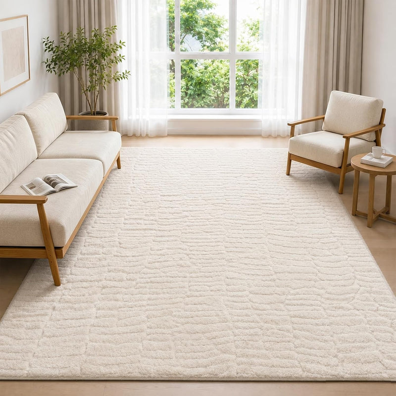 Rugs Living Room Washable Soft Fluffy Area