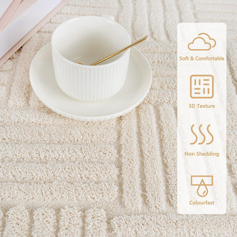 Rugs Living Room Washable Soft Fluffy Area