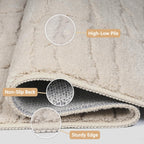 Rugs Living Room Washable Soft Fluffy Area