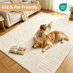 Rugs Living Room Washable Soft Fluffy Area