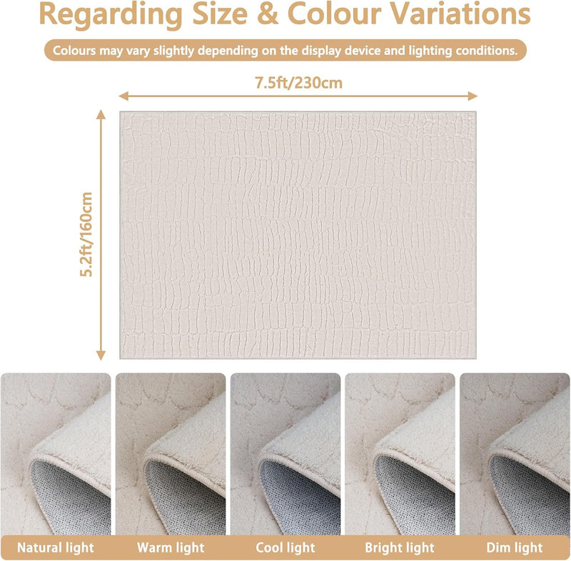 Rugs Living Room Washable Soft Fluffy Area