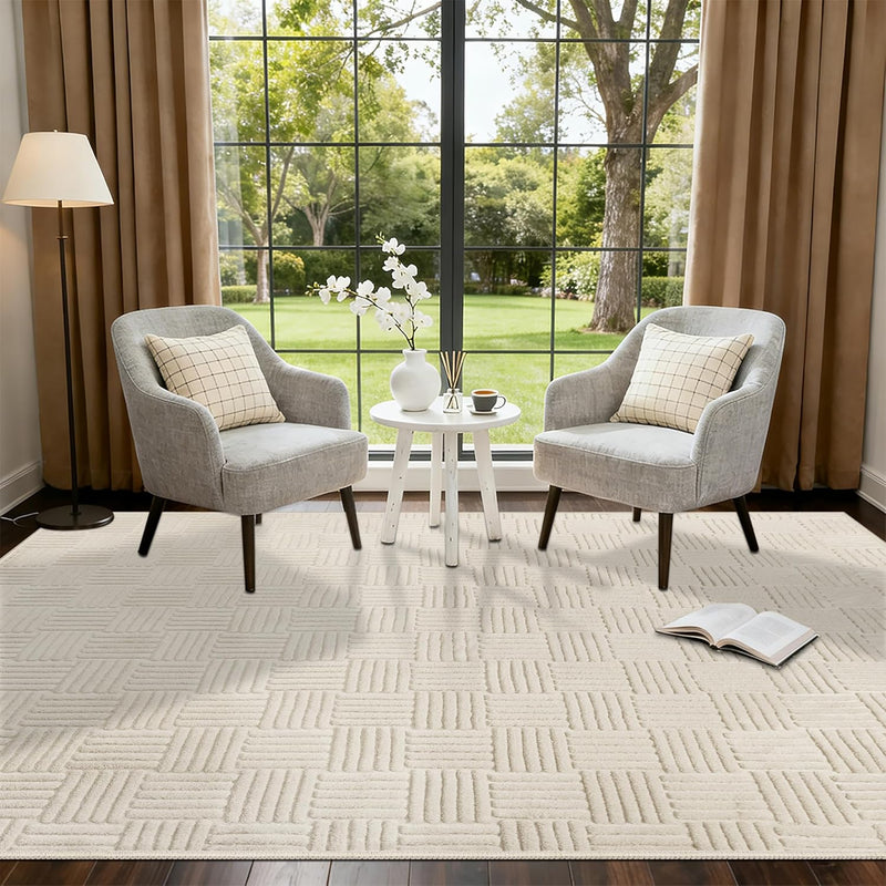 Rugs Living Room Washable Soft Fluffy Area
