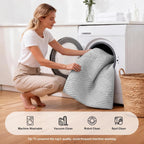 Rugs Living Room Washable Soft Touch