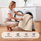 Rugs Living Room Washable Soft Touch