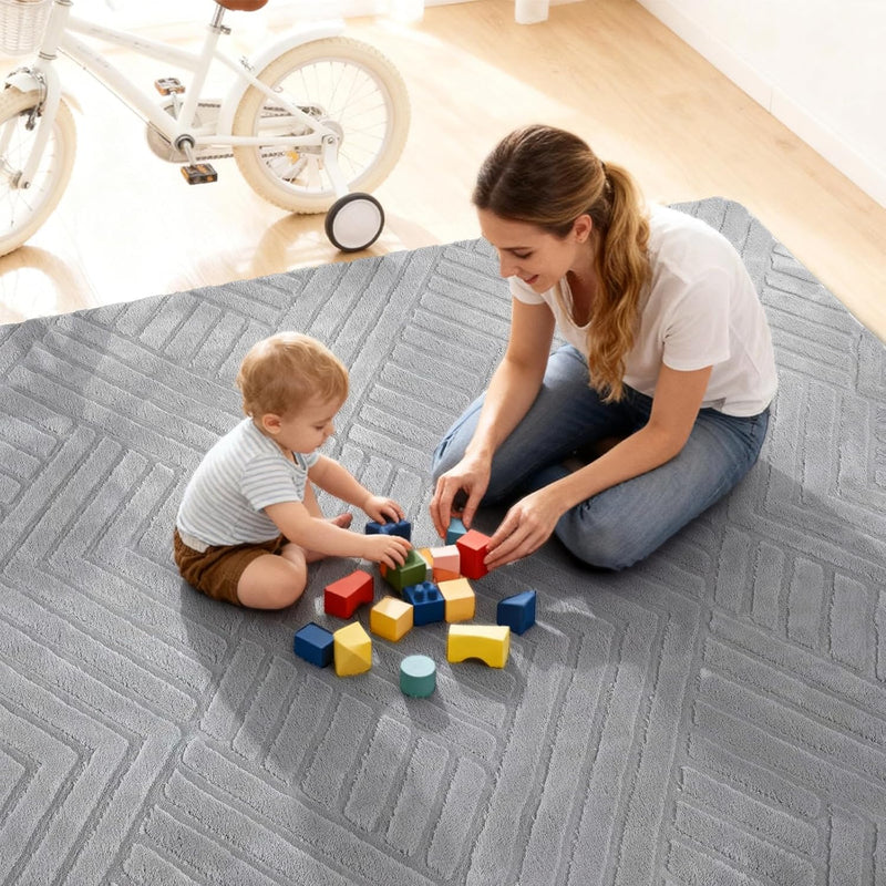 Rugs Living Room Washable Soft Touch