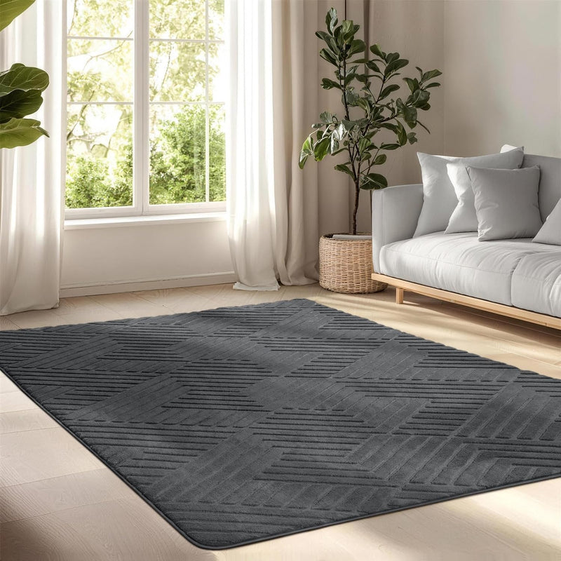 Rugs Living Room Washable Soft Touch