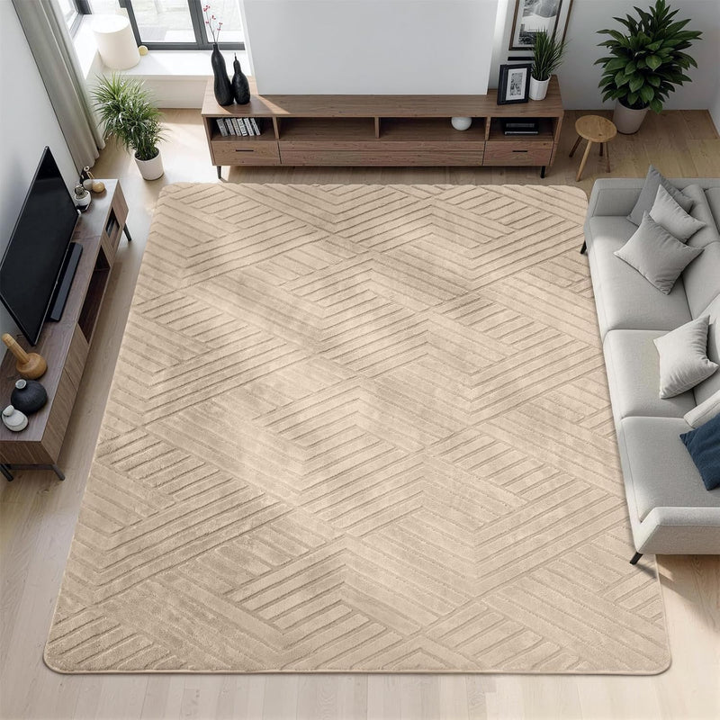 Rugs Living Room Washable Soft Touch
