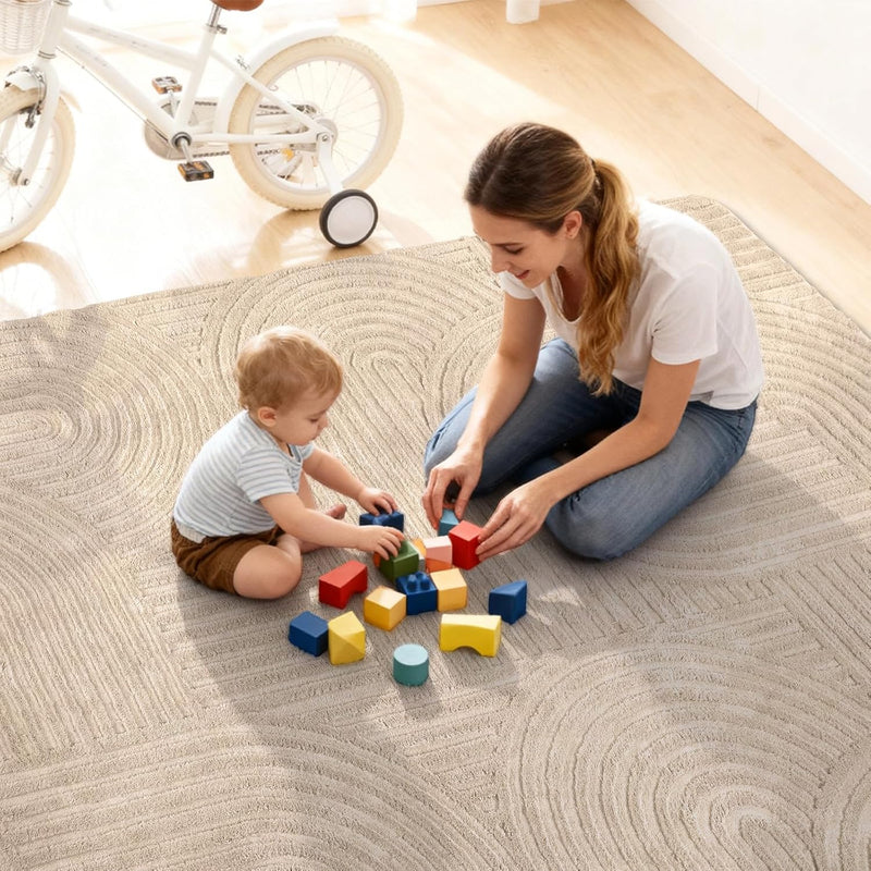 Rugs Living Room Washable Soft Touch