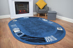Rugs Luna Collection Living Room Rug and Hallway