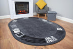 Rugs Luna Collection Living Room Rug and Hallway