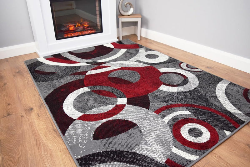 Luna Collection Living Room Rug and Hallway Runner