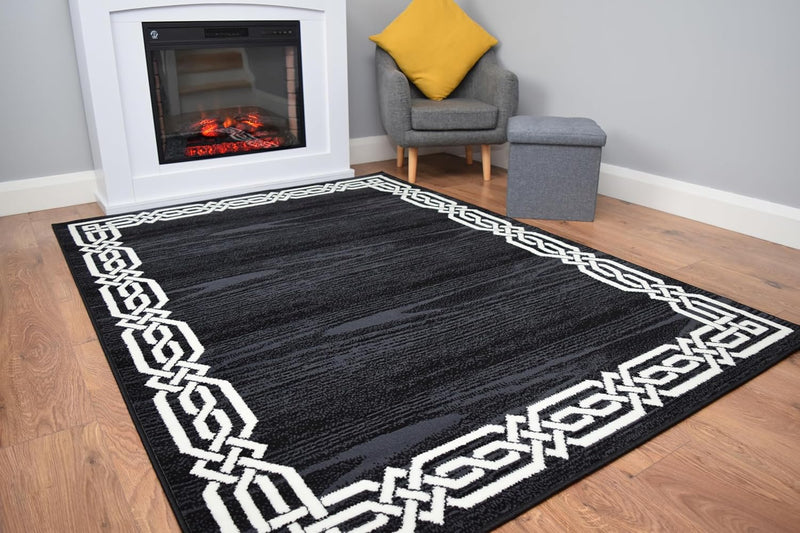 Luna Collection Living Room Rug and Hallway Runner