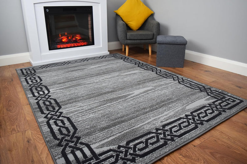 Luna Collection Living Room Rug and Hallway Runner