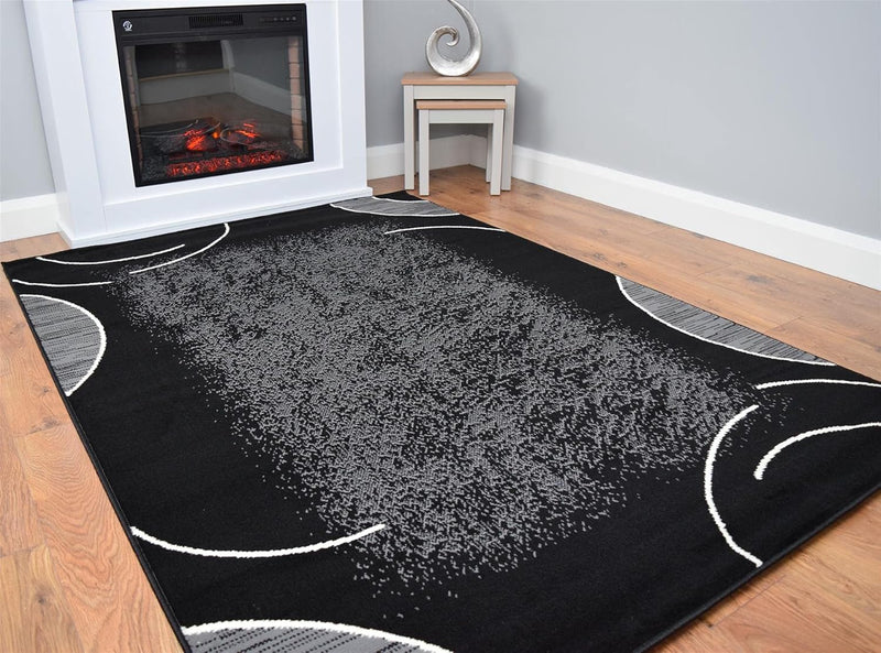 Luna Collection Living Room Rug and Hallway Runner