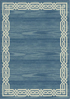 Chain Borders Blue