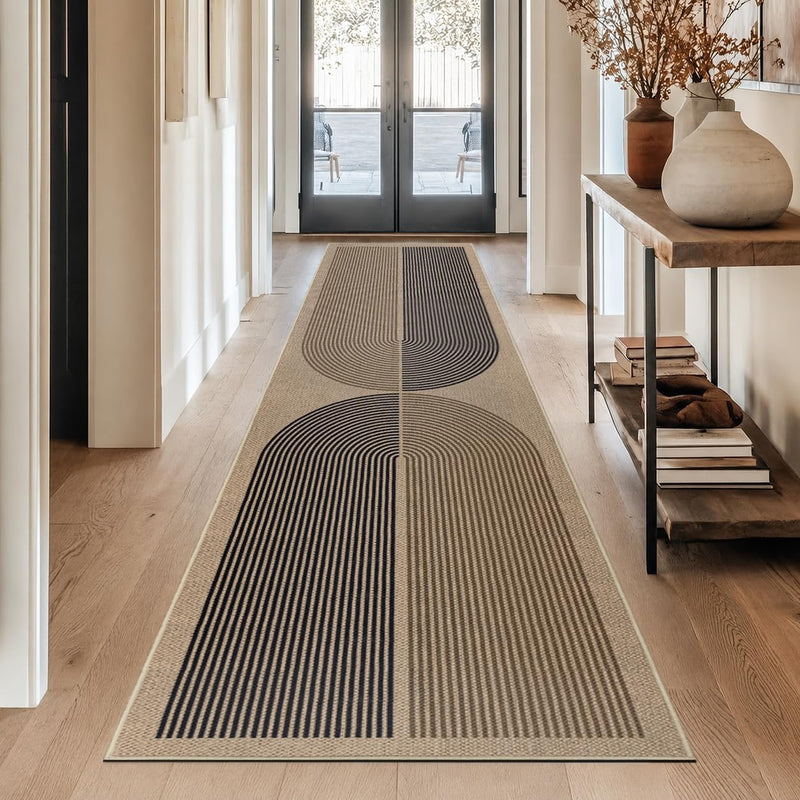 Runner Rug for Entryway Non-Slip Hallway Carpet