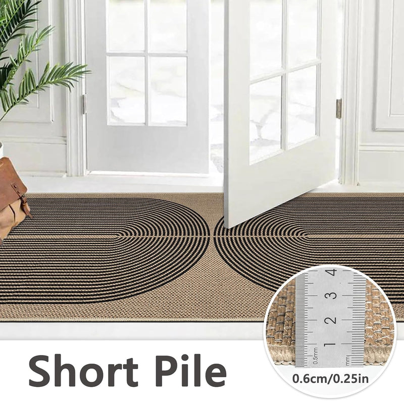 Runner Rug for Entryway Non-Slip Hallway Carpet