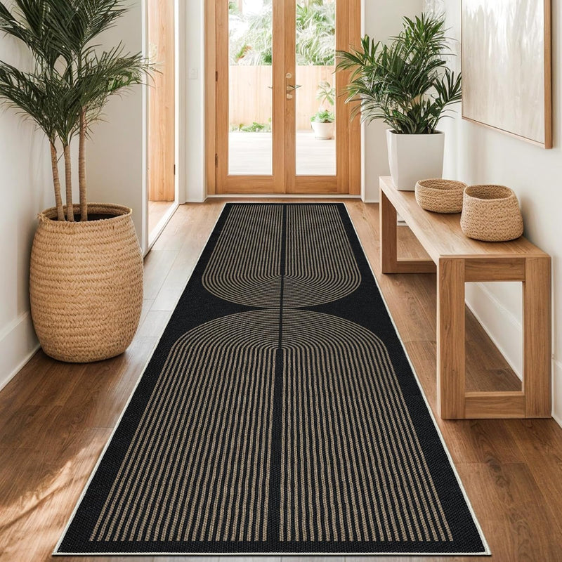 Runner Rug for Entryway Non-Slip Hallway Carpet