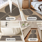 Runner Rug for Entryway Non-Slip Hallway Carpet