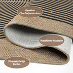 Runner Rug for Entryway Non-Slip Hallway Carpet