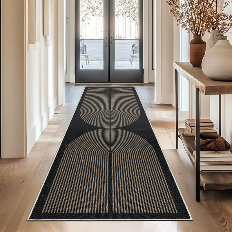 Runner Rug for Entryway Non-Slip Hallway Carpet