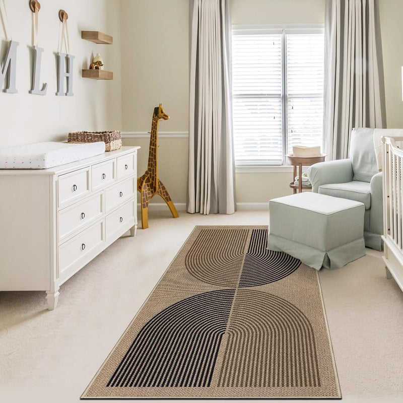 Runner Rug for Entryway Non-Slip Hallway Carpet