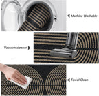 Runner Rug for Entryway Non-Slip Hallway Carpet
