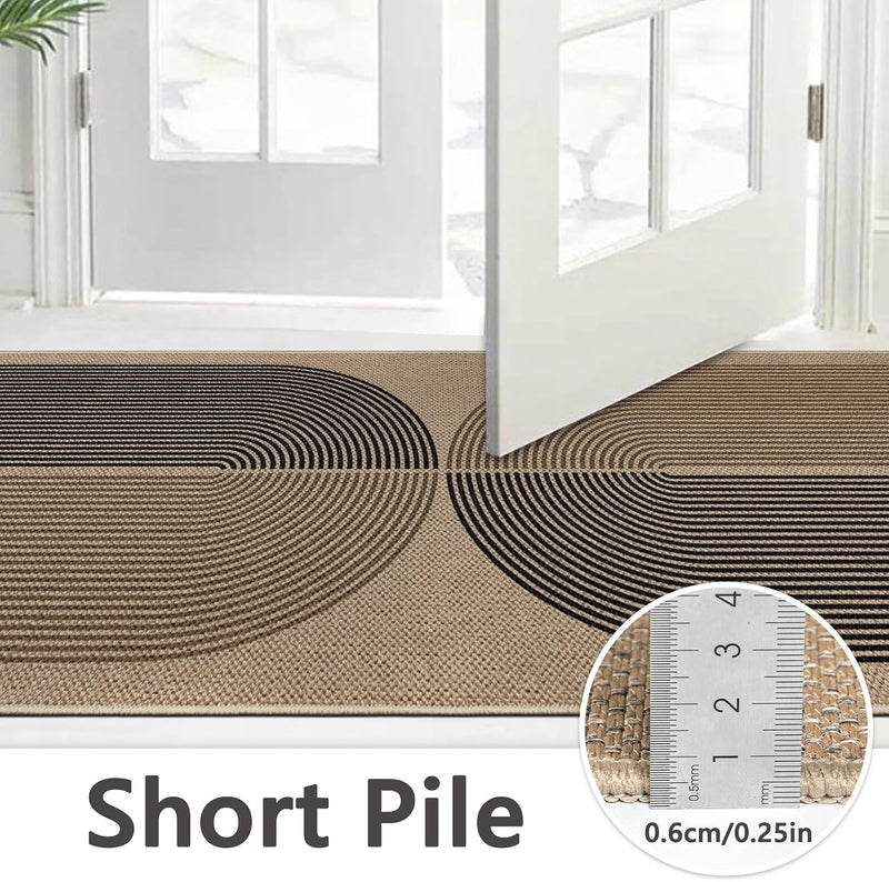 Runner Rug for Entryway Non-Slip Hallway Carpet