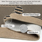 Runner Rug for Entryway Non-Slip Hallway Carpet
