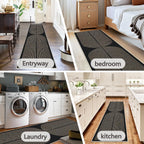 Runner Rug for Entryway Non-Slip Hallway Carpet