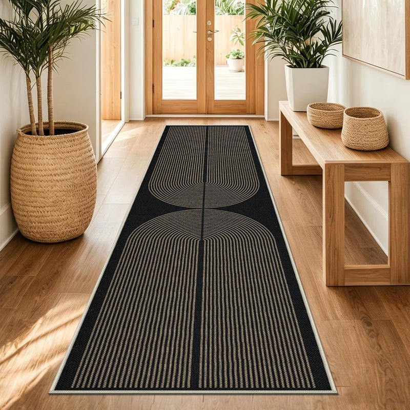 Runner Rug for Entryway Non-Slip Hallway Carpet