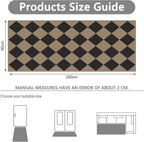 Runner Rug for Entryway Non-Slip Hallway Carpet
