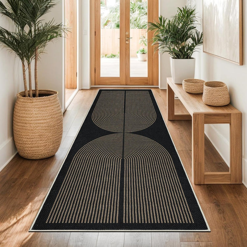 Runner Rug for Entryway Non-Slip Hallway Carpet